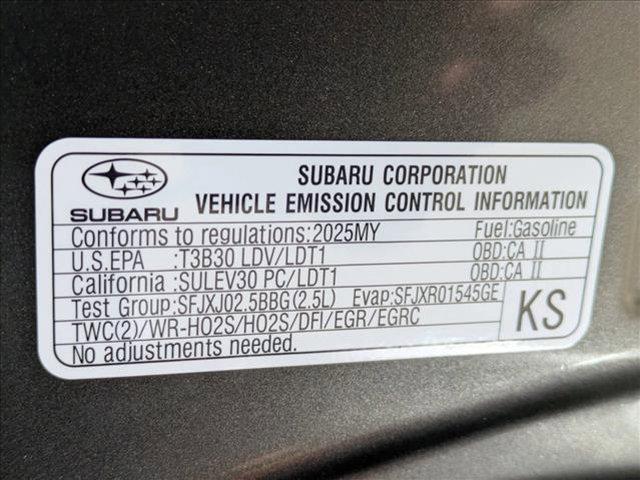 new 2025 Subaru Crosstrek car, priced at $30,427