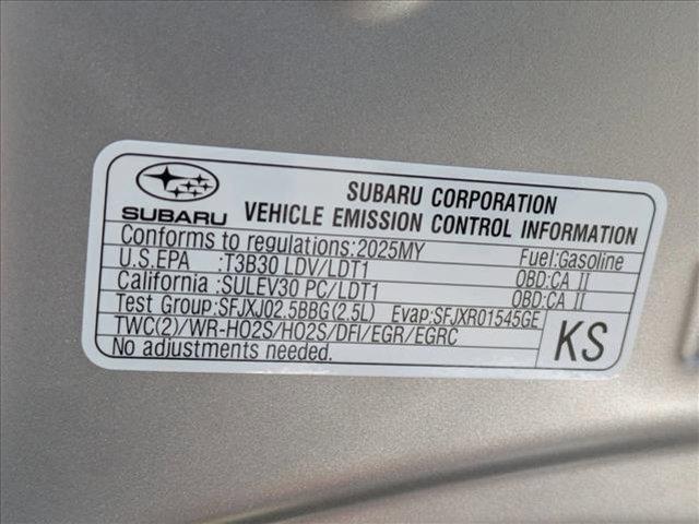 new 2025 Subaru Crosstrek car, priced at $30,427