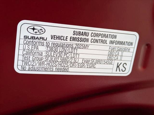 new 2025 Subaru Crosstrek car, priced at $31,826