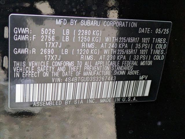 new 2025 Subaru Outback car, priced at $46,030