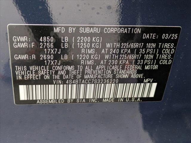 new 2025 Subaru Outback car, priced at $33,615