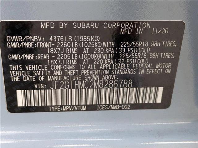 used 2021 Subaru Crosstrek car, priced at $24,987