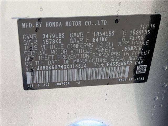 used 2016 Honda Fit car, priced at $10,987