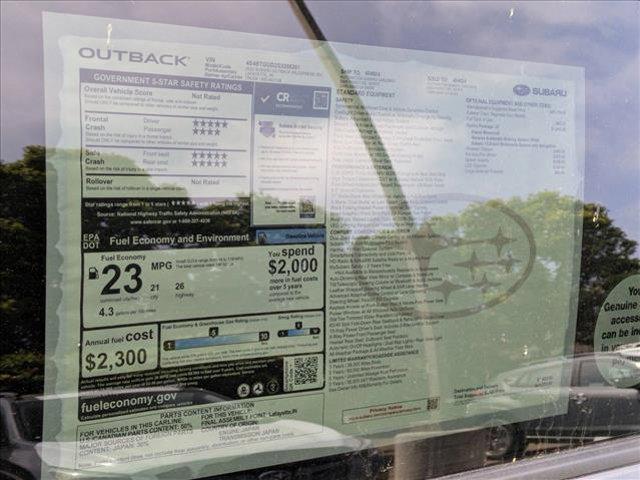 new 2025 Subaru Outback car, priced at $46,030