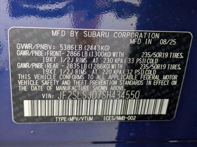 new 2025 Subaru Forester Hybrid car, priced at $42,029