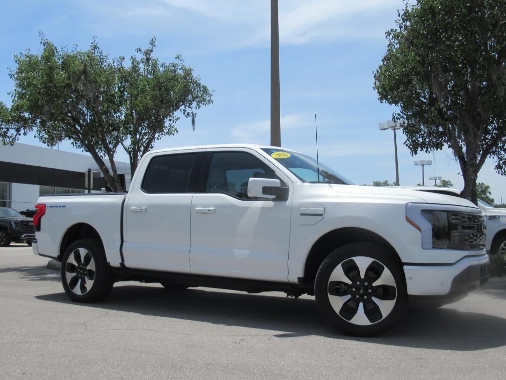 used 2023 Ford F-150 Lightning car, priced at $60,335