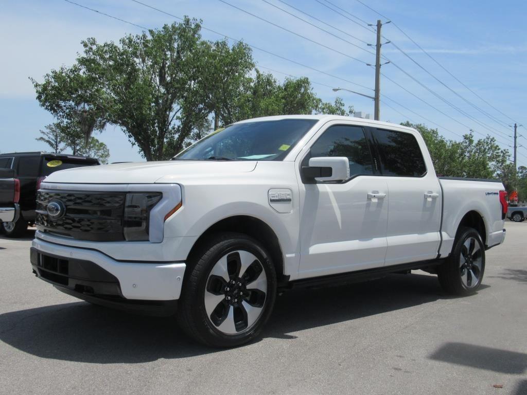 used 2023 Ford F-150 Lightning car, priced at $60,335