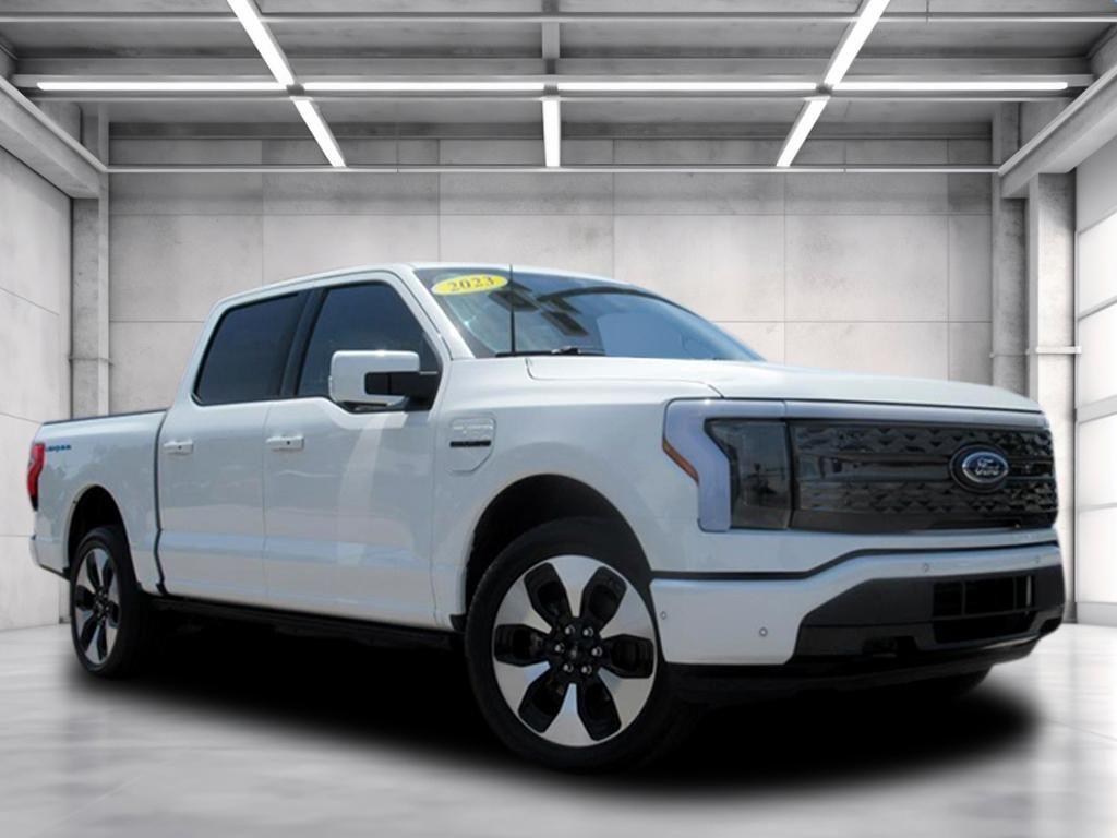 used 2023 Ford F-150 Lightning car, priced at $53,399