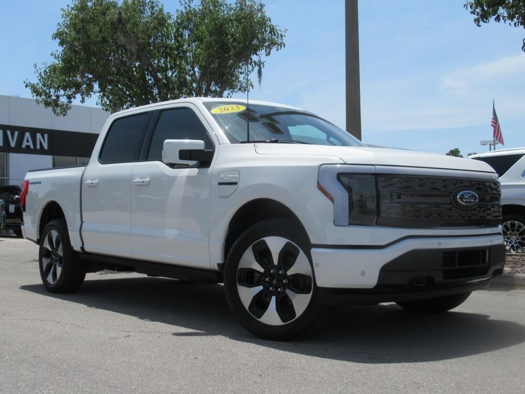used 2023 Ford F-150 Lightning car, priced at $60,335
