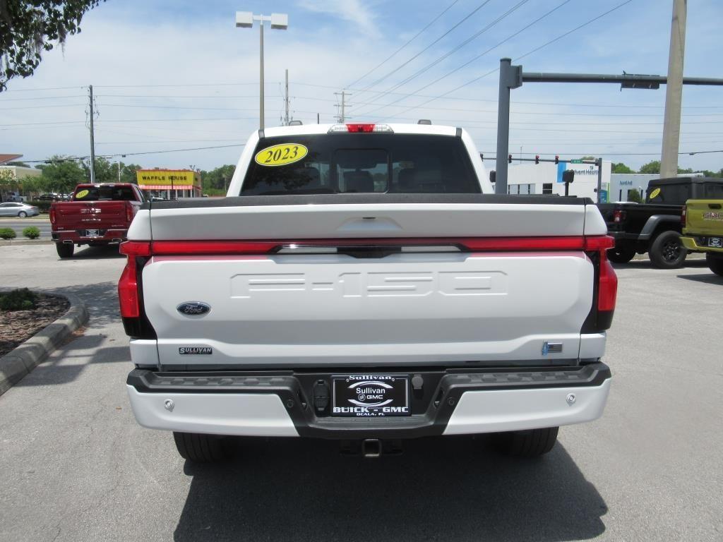 used 2023 Ford F-150 Lightning car, priced at $60,335