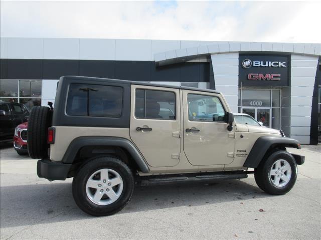 used 2016 Jeep Wrangler Unlimited car, priced at $20,995