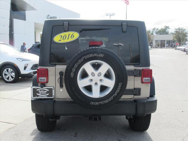 used 2016 Jeep Wrangler Unlimited car, priced at $20,995