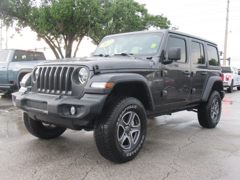 used 2022 Jeep Wrangler Unlimited car, priced at $30,978