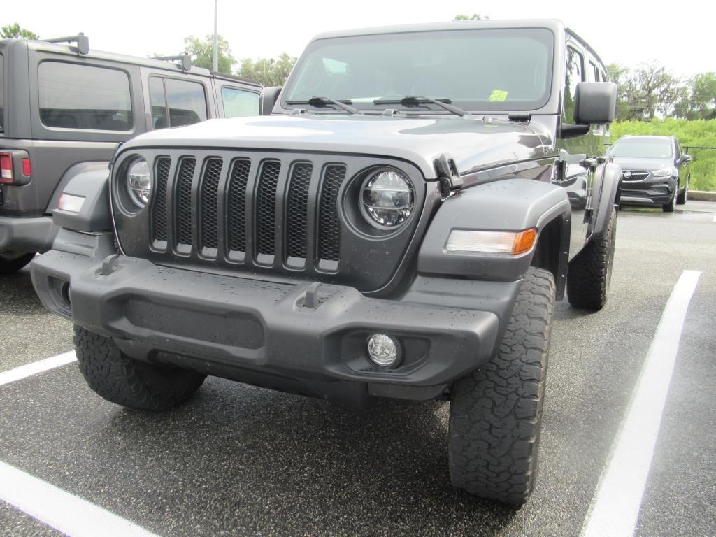 used 2022 Jeep Wrangler Unlimited car, priced at $31,758