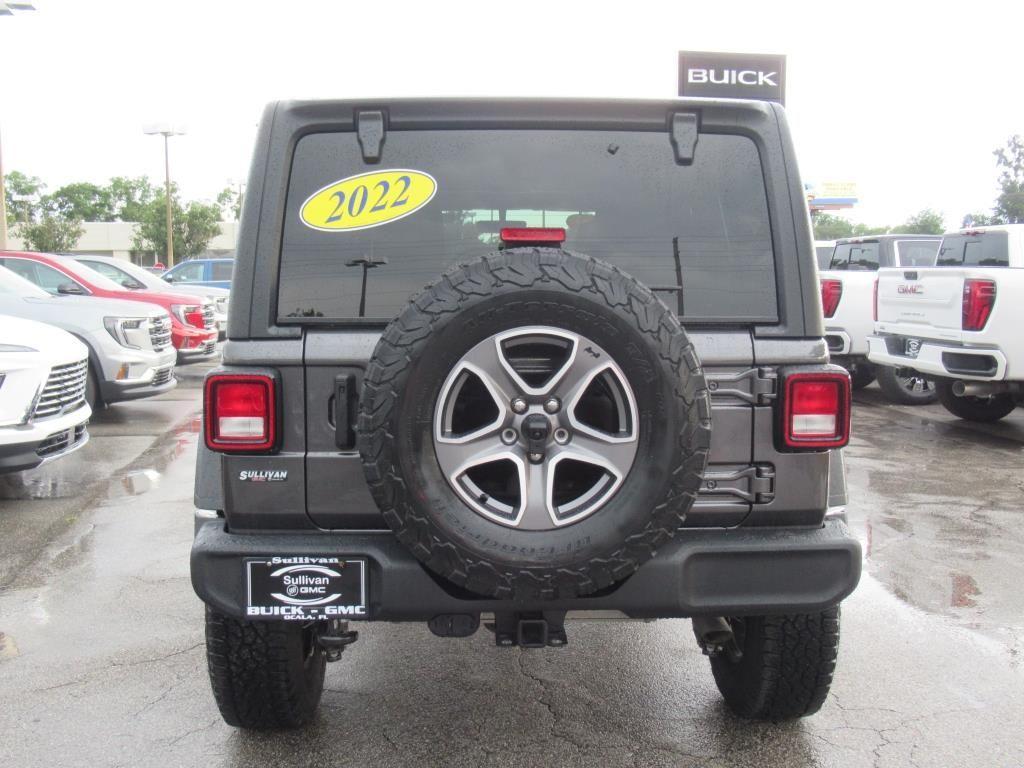 used 2022 Jeep Wrangler Unlimited car, priced at $30,978