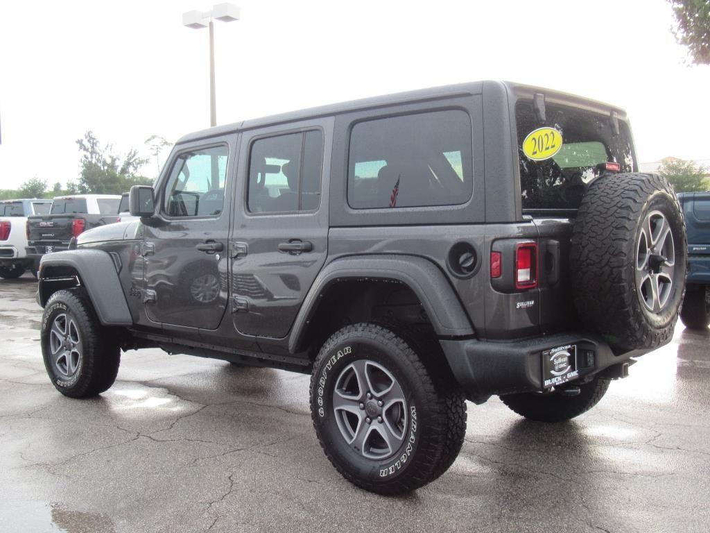 used 2022 Jeep Wrangler Unlimited car, priced at $30,978