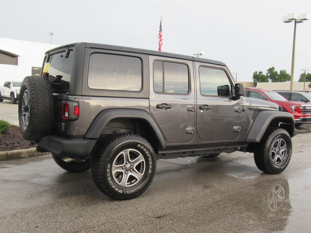 used 2022 Jeep Wrangler Unlimited car, priced at $30,978