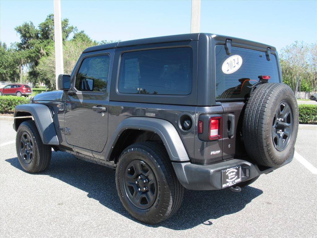 used 2024 Jeep Wrangler car, priced at $27,752