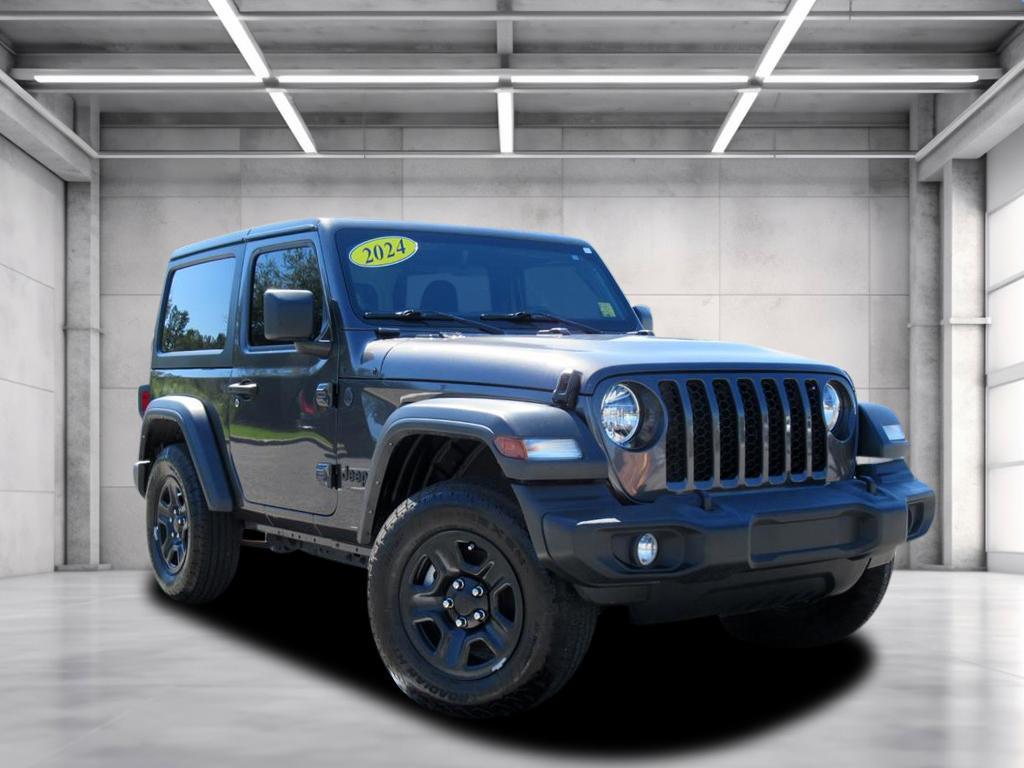 used 2024 Jeep Wrangler car, priced at $27,752