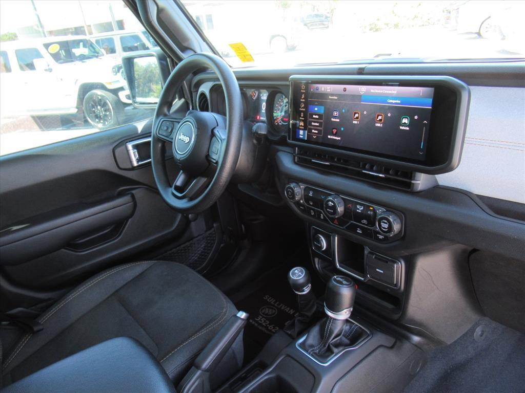 used 2024 Jeep Wrangler car, priced at $27,752