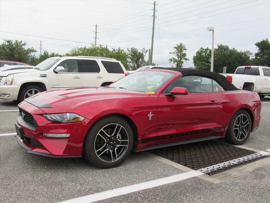 used 2021 Ford Mustang car, priced at $28,595