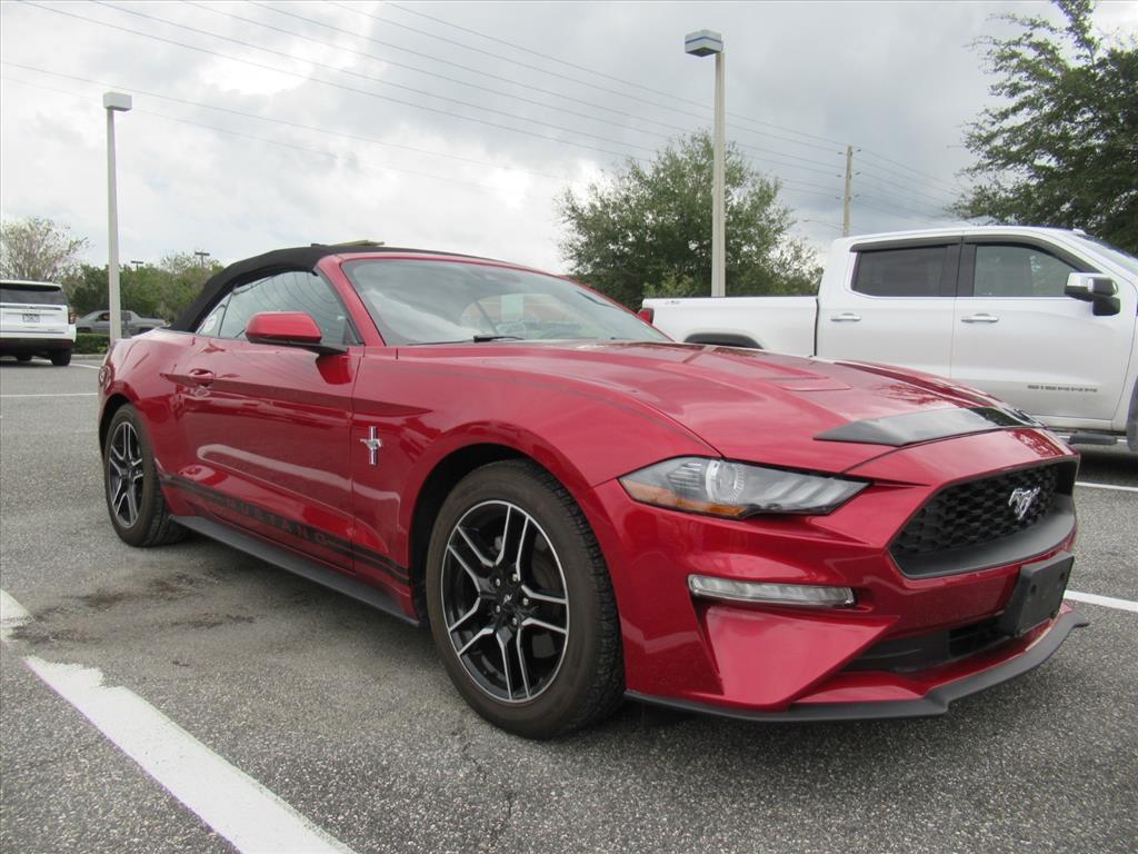 used 2021 Ford Mustang car, priced at $28,595