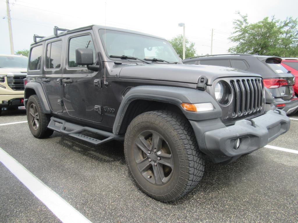 used 2020 Jeep Wrangler Unlimited car, priced at $26,903