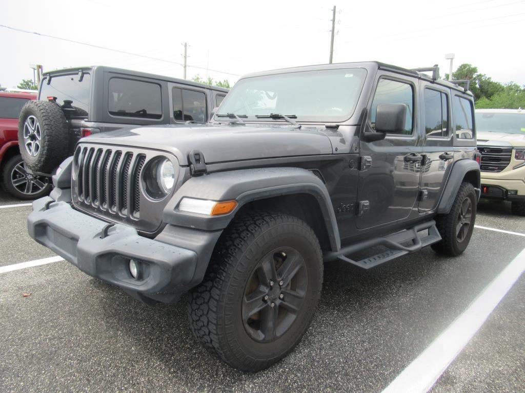 used 2020 Jeep Wrangler Unlimited car, priced at $25,581