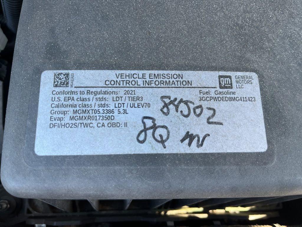 used 2021 Chevrolet Silverado 1500 car, priced at $29,605