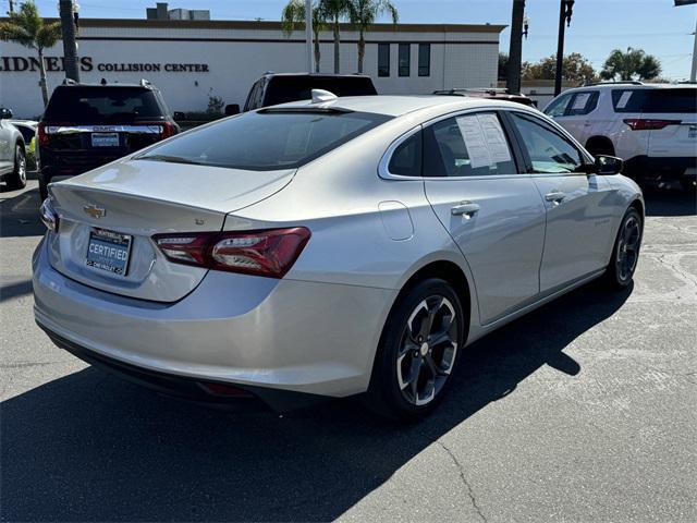 used 2022 Chevrolet Malibu car, priced at $17,591