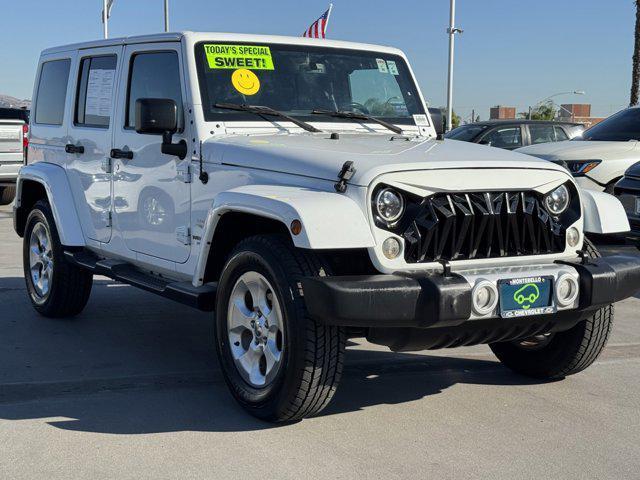 used 2015 Jeep Wrangler Unlimited car, priced at $21,991