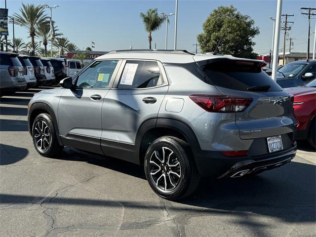 used 2022 Chevrolet TrailBlazer car, priced at $21,491