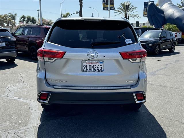 used 2019 Toyota Highlander car, priced at $31,391