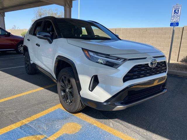 used 2022 Toyota RAV4 Hybrid car, priced at $34,950
