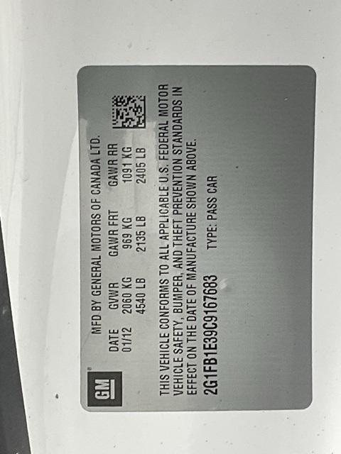 used 2012 Chevrolet Camaro car, priced at $8,999