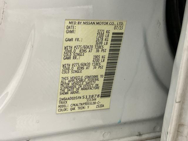 used 2015 Nissan Titan car, priced at $12,450