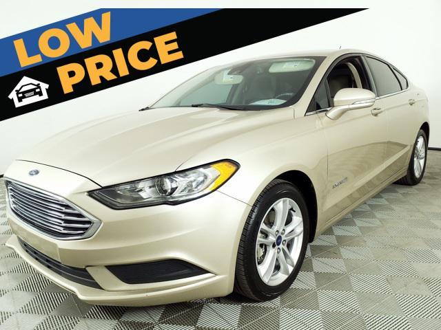 used 2018 Ford Fusion Hybrid car, priced at $12,999