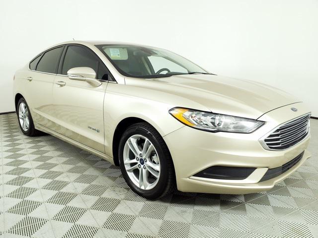 used 2018 Ford Fusion Hybrid car, priced at $13,741