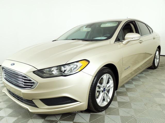 used 2018 Ford Fusion Hybrid car, priced at $13,741