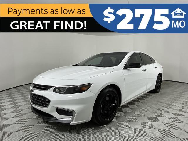 used 2018 Chevrolet Malibu car, priced at $11,504