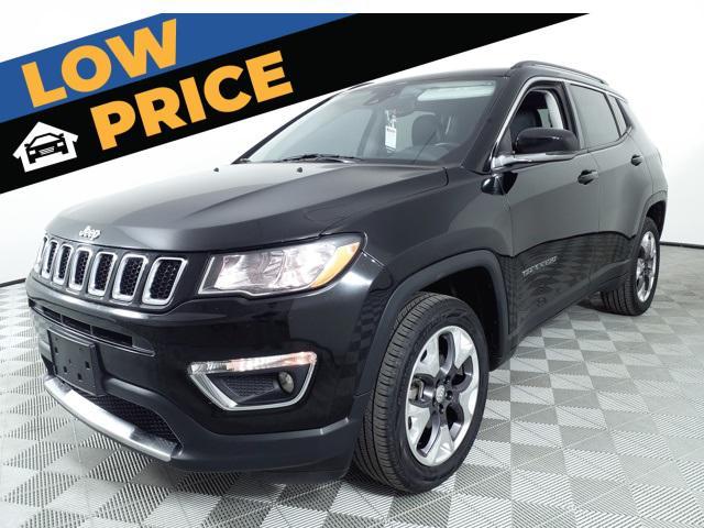 used 2021 Jeep Compass car, priced at $15,691