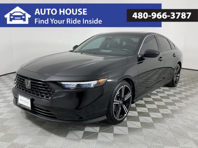 used 2023 Honda Accord Hybrid car, priced at $27,348