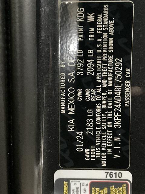 used 2024 Kia Forte car, priced at $15,306