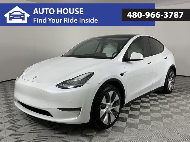 used 2020 Tesla Model Y car, priced at $18,214