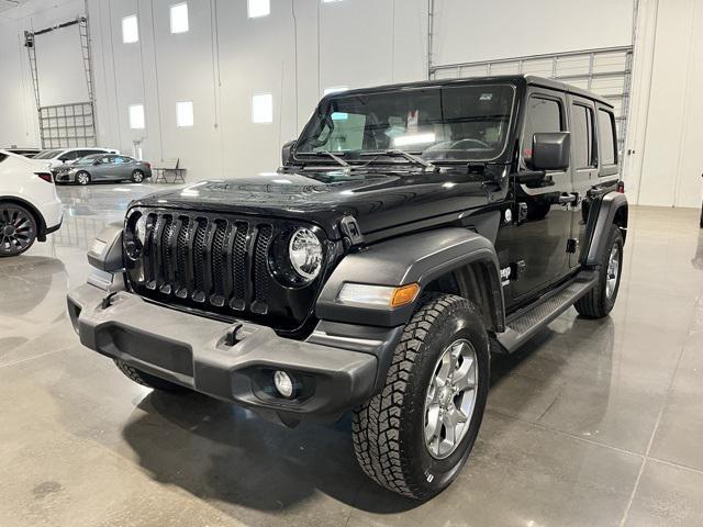 used 2020 Jeep Wrangler Unlimited car, priced at $29,599