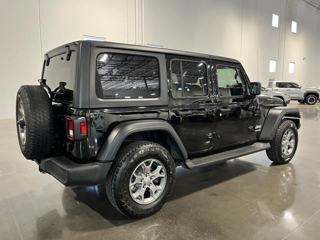 used 2020 Jeep Wrangler Unlimited car, priced at $29,599