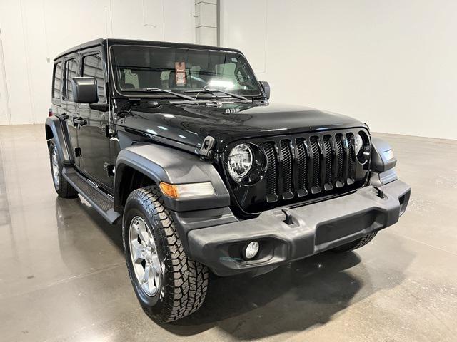 used 2020 Jeep Wrangler Unlimited car, priced at $29,599