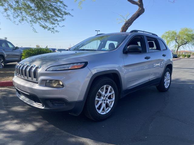 used 2017 Jeep Cherokee car, priced at $10,454