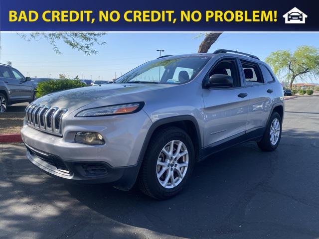 used 2017 Jeep Cherokee car, priced at $10,454
