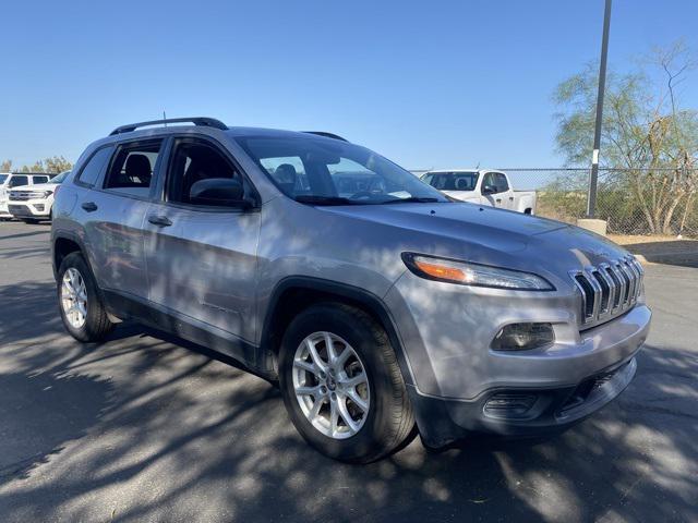 used 2017 Jeep Cherokee car, priced at $10,454